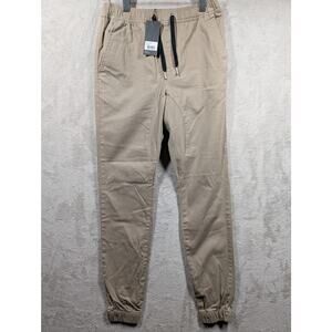 Zanerobe Mens Size 29 Sureshot Slim Stretch Jogger Pants Sandstone Tan NWT $130